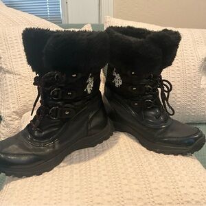 Polo by Ralph Lauren Black Winter Boots
